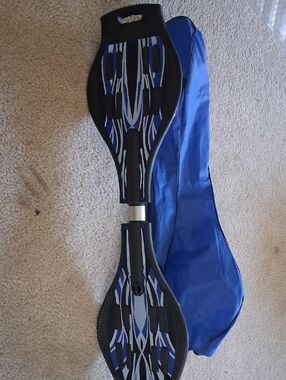 Blue Wave Ripstik Style Caster Board with Carry Bag